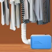 Portable Clothes Dryer - 600W Compact Multifunctional Laundry Dryer for Shoes, Household \u0026 Travel - ABS Plastic, 23x15.5x9.5cm, Gold/Pink/Green/Blue Options